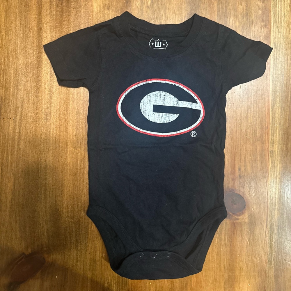 Georgia Bulldogs onesie